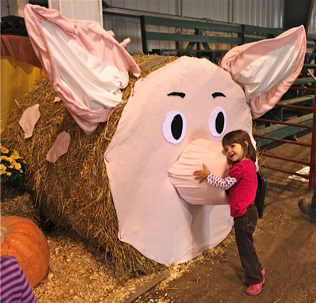 Samantha at the Carp Fair